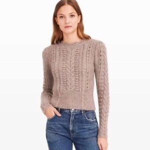 Clib monaco bahram sweater “s” taupe color